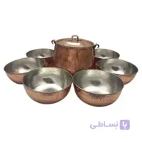 سرویس دیزی پز 8 پارچه مسی توت کالا tootkala