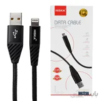 کابل شارژ اپل لایتنینگ ایفون هیسکا 2 متری مدل HISKA LX 200 Lightning Cable