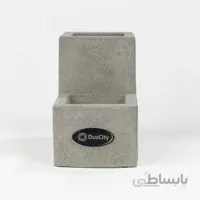 گلدان بتنی و جاقلمی طرح L