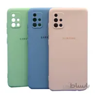 کاور قاب سیلیکونی گوشی موبایل سامسونگ مدل Galaxy A71 محافظ لنز دار ا Silicone case for Samsung Galaxy A71