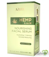 سرم صورت حاوی روغن گیاه شاه دانه و آلوئه ورا AZURE تغذیه کننده 50ml