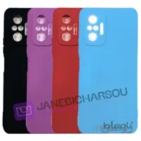 قاب سیلیکونی محافظ لنزدار شیائومی مدل Xiaomi Silicone Cover for Redmi Note 10pro