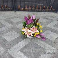 گلدان گل تولد