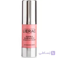 سرم دور چشم لیراک lierac مدل سوپرا رادیانس supra radiance حجم ۱۵ میل | رفع تیرگی، چروک و پف ا Lierac Supra Radiance Eye Radiance Serum 15ml
