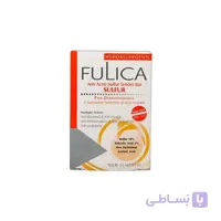 پن آنتی آکنه حاوی گوگرد فولیکا مناسب پوست های چرب و آکنه دار 100 گرم ا Fulica Anti Pain Bar