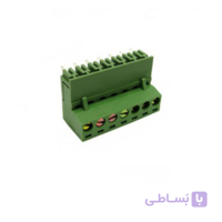 ترمینال فونیکس 7 پین رایت انگل بافاصله پایه 5.08