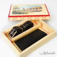 ست کیف پول و کمربند چرم مردانه کد set-137 ا قیمت به شرط خرید تیمی