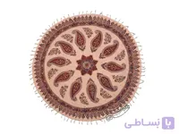 سفره قلمکار گرد طرح آفتاب