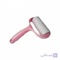 پرزگیر و موگیر چسبی رولی دسته فانتزی صورتی ۷۲ برگی
