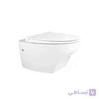 توالت فرنگی وال هنگ مروارید مدل مگا - 1