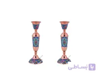 شمعدان بزرگ مس و پرداز