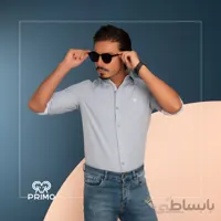 پیراهن پنبه مردانه مدل ساده 236306