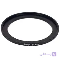 رینگ تبدیل فیلتر 55 میلی متری به 58 میلی متری