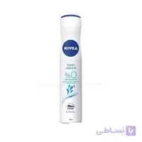 اسپری ضد تعریق زنانه NIVEA مدل Fresh Natural حجم ۱۵۰ میل