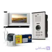 پکیج کامل آیفون تصویری مانیتور 7 اینچ مدل 1070 و پنل ثمین تابا الکترونیک