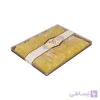 نبات چوبی نی دار زعفرانی جعبه کریستال
