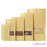 بسته یک کیلوگرمی پاکت دو طرف کرافت پنجره دار سایز 24*18 ا Pack a kg envelopes two sides of the craft window, the size of 24*18