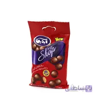 دراژه شکلات شیری با مغز برنجک - 50 گرم