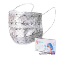 ماسک ۳ لایه جی بی جی (gbg teb) طرح لویی ویتون بسته ۵۰ تایی
