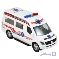 ماشین اسباب بازی آمبولانس ون درج توی