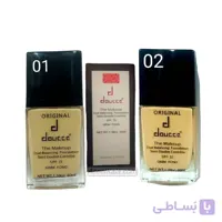 کرم پودر دوسه DOUCCE شیشه تخت Spf 15 وزن 50 میل