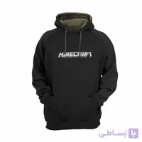 هودی مشکی طرح بازی ماینکرافت Minecraft کد KCT10464 کد 284784