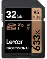 کارت حافظه لکسار Lexar SDHC 32 GB (95mb/s) 633X