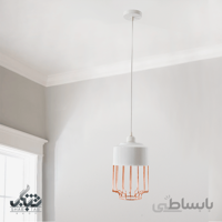 لوستر فلزی مدرن کد F09 با طراحی مدرن