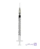 سرنگ 1 سی سی حلما مدل لوئرلاک (پیچی) گیج 27 با طول 12 میلی متر Helma LuerLok Syringe 27G 1cc