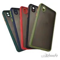 کاور سامسونگ A01 core پشت مات محافظ لنز دار