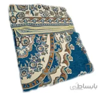 روفرشی 12 متر مخمل فیروزه ای