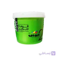 رنگ نیم پلاستیک 12 کیلو مات درجه ۲ سوپر الوان