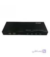 کی وی ام سوئیچ اچ HDMI دی لینک 4 پورت USB مدل DKVM-410H