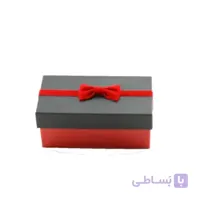 جعبه هدیه ساعت و اکسسوری قرمز مشکی کد 36