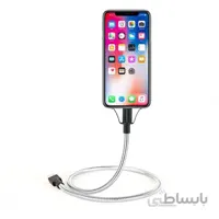 کابل تبدیل USB به لایتنینگ مدل Bobine Flex C USB-C آلومینیومی فیوز چیکن
