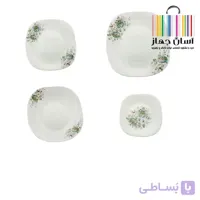 سرویس غذا خوری ۲۶ پارچه اپال طرح دیبا (diba)
