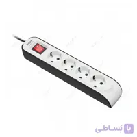چهار خانه با کلید ارتدار و کابل 1/8 متری پارت الکتریک