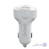 BWOO – شارژر فندکی USB + Type C