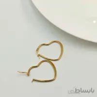 گوشواره استیل قلب - E11