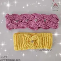 هد بند بافتنی دخترانه ( کد 50084 )