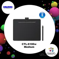 تبلت گرافیکی و قلم نوری وکام سایز متوسط مدل اینتوس بلوتوث CTL-6100WL ا Wacom Intous Bluetooth CTL-6100WL Medium Pen Tablet