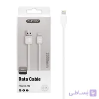 کابل شارژ 2 متری آیفون NAFUMI مدل M4-سفید