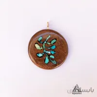 گردنبند فیروزه کوبی طرح صنوبر