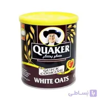جو دوسر پرک کواکر قوطی ۵۰۰ گرم Quaker ا Quaker White Oats 500 gr