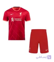 کیت اول هواداری به همراه شورت تیم لیورپول Liverpool Home Jersey Kit 2021/22(Jersey+Shorts)