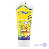 خمیر دندان کودک پونه مدل باب اسفنجی با طعم موز حجم 80 میلی لیتر