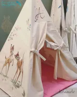چادر سرخپوستی طرح آهو