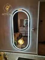 آینه قدی مدل سالوا بیضی سایز ۸۰*۱۸۰ ریموت دار
