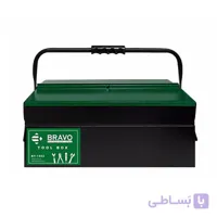 جعبه ابزار فلزی 40 سانت 2 طبقه براوو bt 7402