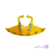 مهار شیر خوار پلاستیکی زرد